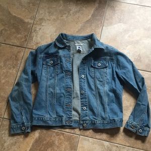 Gap faded stretch jean jacket